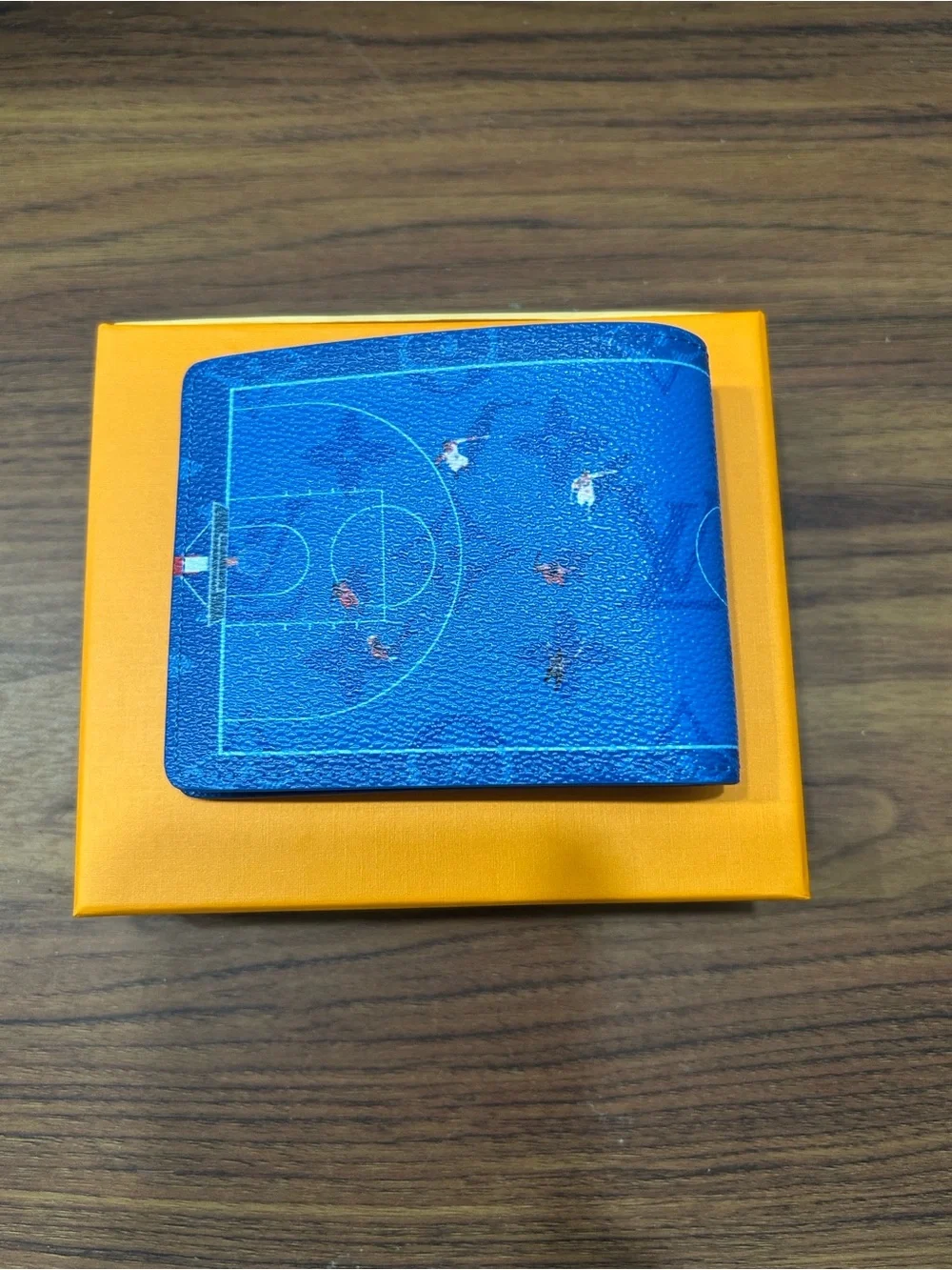 Louis Vuitton Blue Basketball Wallet